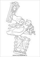 Раскраска Алиса