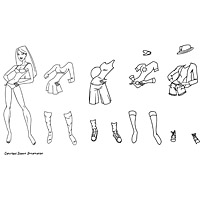 картинки бумажных кукол