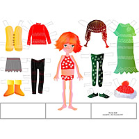 бумажные куклы своими руками