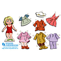 бумажная кукла