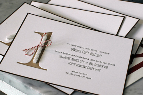 Приласительные на детский день рождения