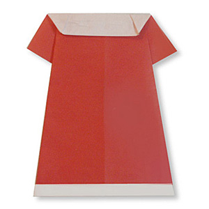 Оригами женское платье