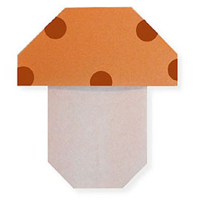 Оригами гриб