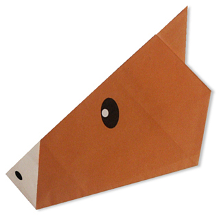 Оригами лошадь