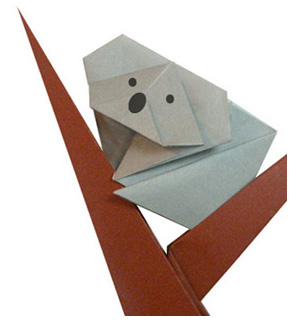 Оригами коала