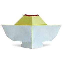 Оригами мороженое