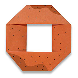 Оригами пончик