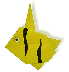 Оригами рыба