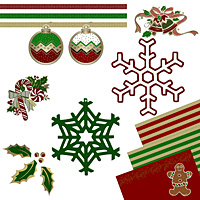 Скрап набор Зимний