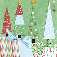 Скрап набор Новый год