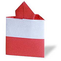 Оригами торт