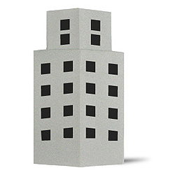 Оригами здание